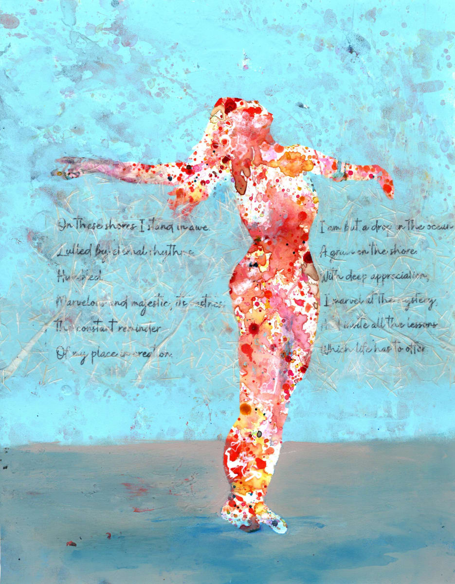 On These Shores I Stand in Awe-II by Rebecca Zdybel, Image 1.