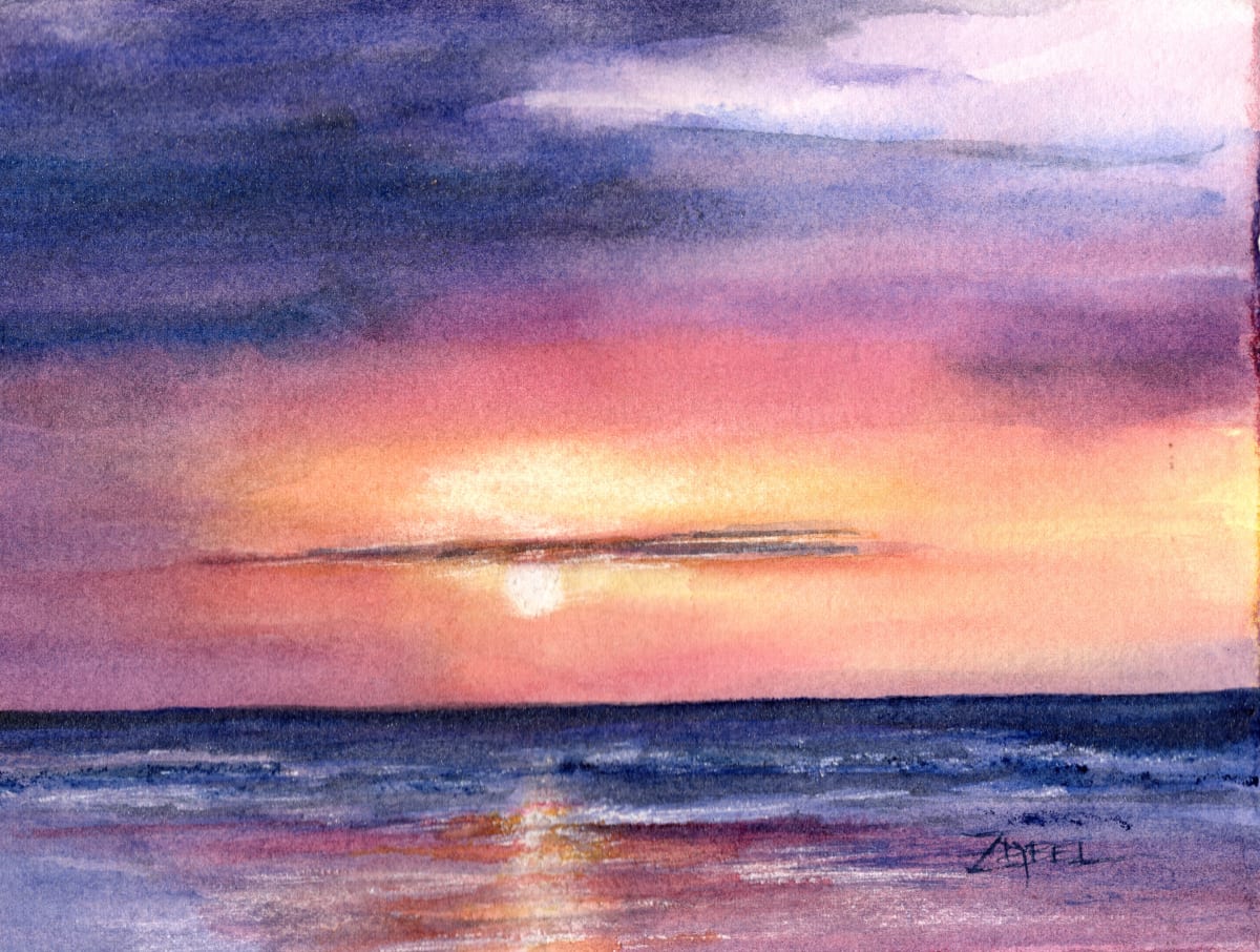 Pura Vida Sunset by Rebecca Zdybel, Image 1.
