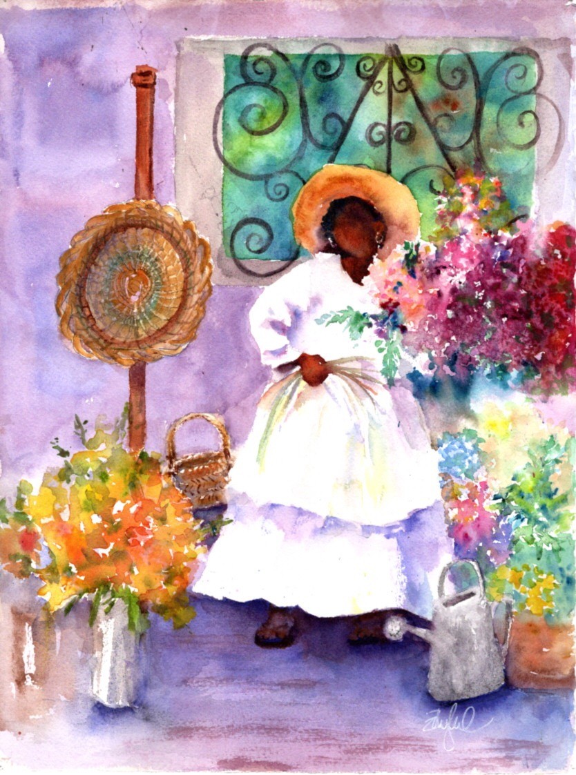 Gullah Girl by Rebecca Zdybel, Image 1.
