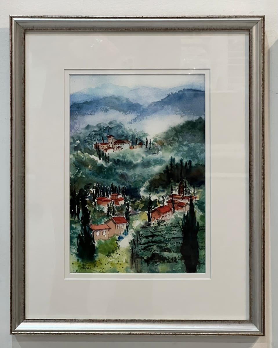 Tuscany in Blue 2 by Rebecca Zdybel, Image 1.