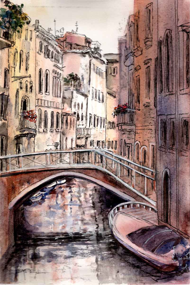 Venetian Canal 2024 by Rebecca Zdybel, Image 2.