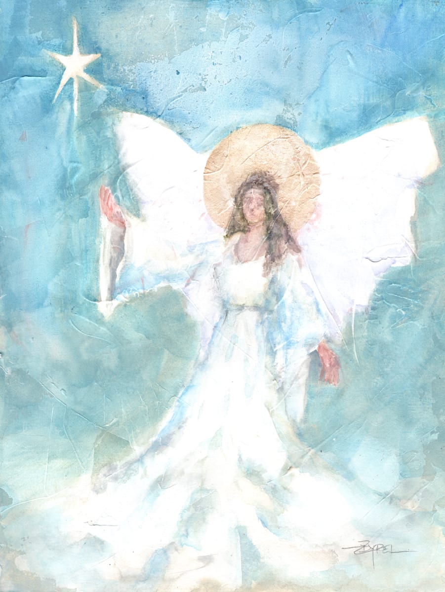 Angel with Star by Rebecca Zdybel, Image 1.
