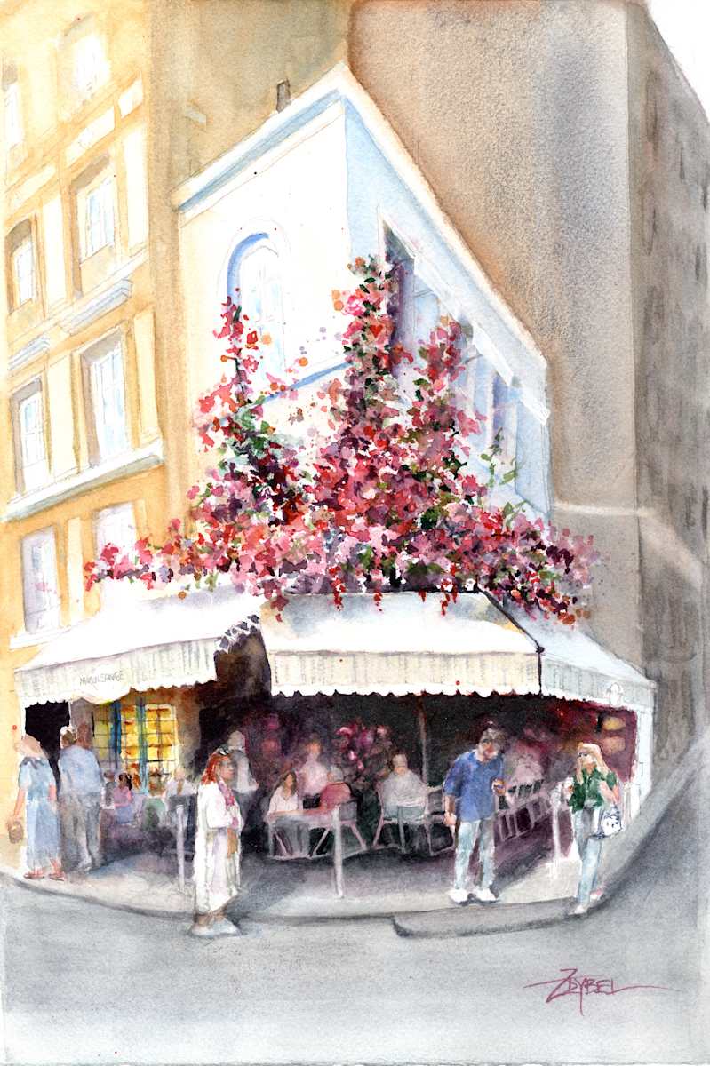 Flower Café by Rebecca Zdybel 