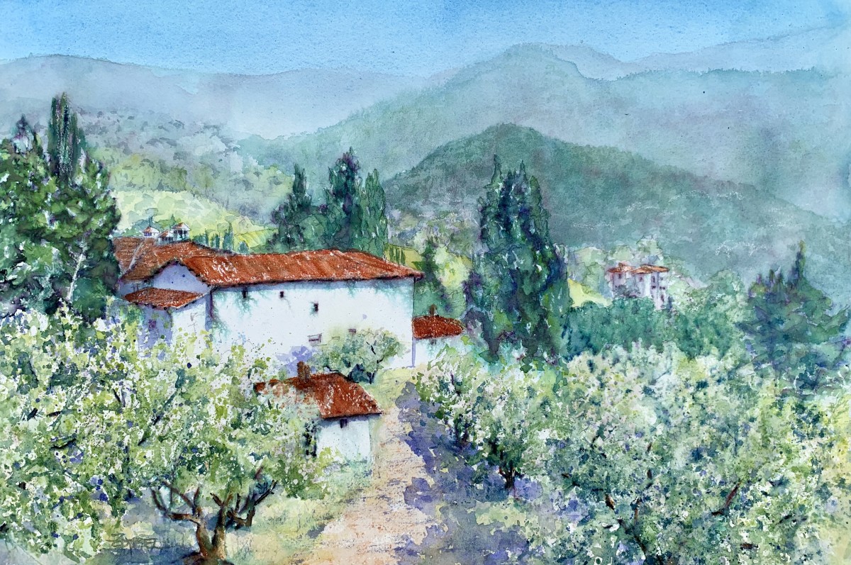 Uvileto (The Olive Orchard) by Rebecca Zdybel 