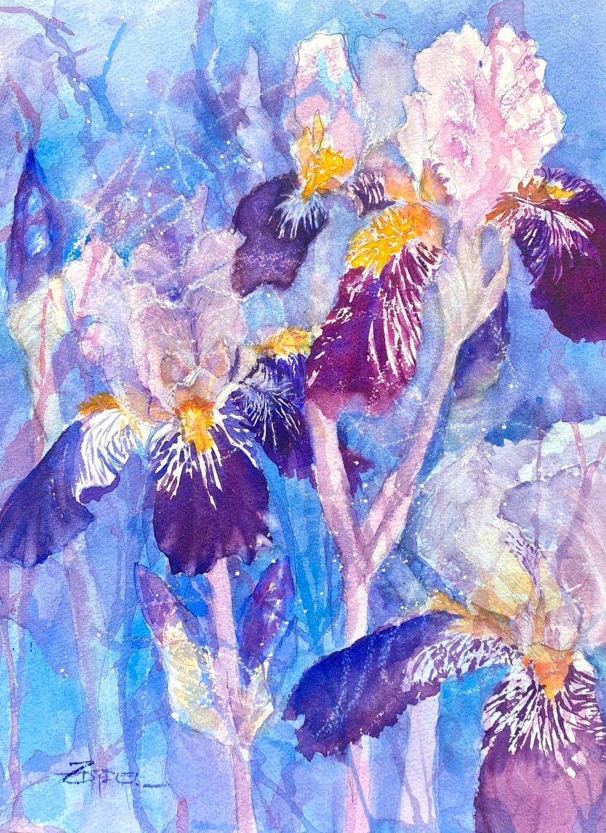 Imperial Iris 4 by Rebecca Zdybel, Image 5.