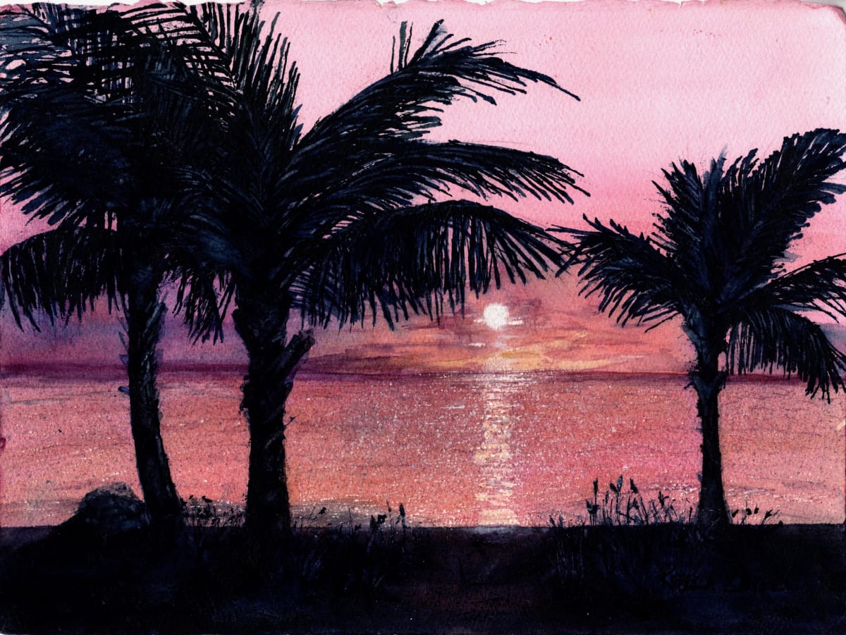 Cotton candy sunset by Rebecca Zdybel, Image 1.