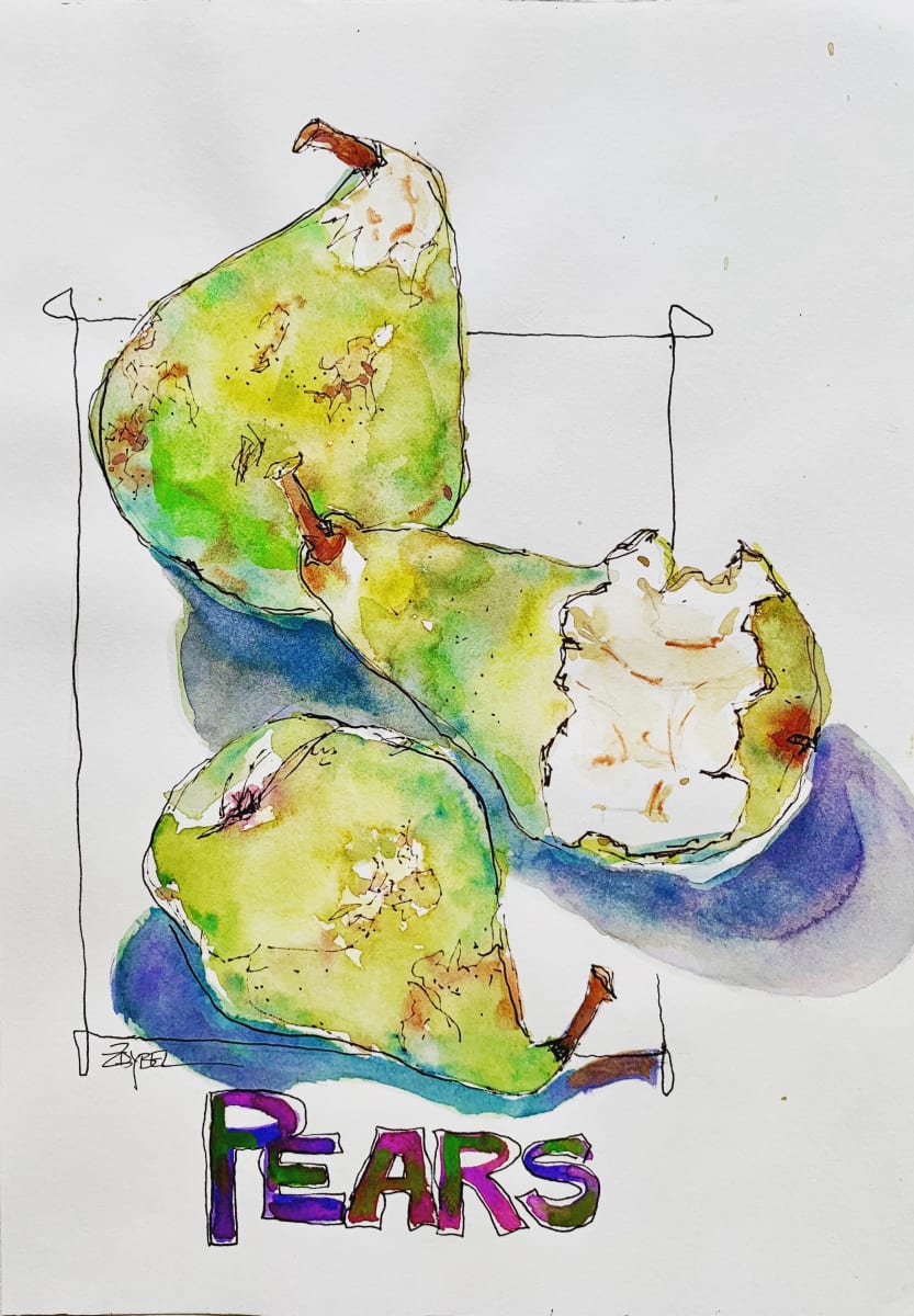 Pears Good Enough to Eat- Again by Rebecca Zdybel, Image 1.