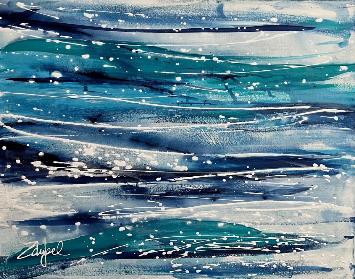 Sea Blues by Rebecca Zdybel 