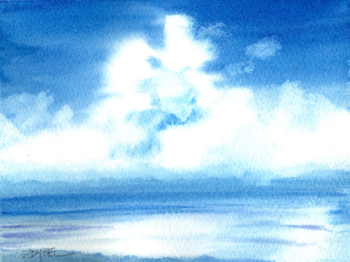 Cloud Study in Blue 