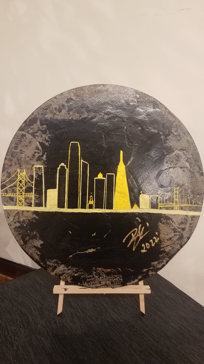 Black & Gold by Irene Bee Kain  Image: San Francisco looks good in gold