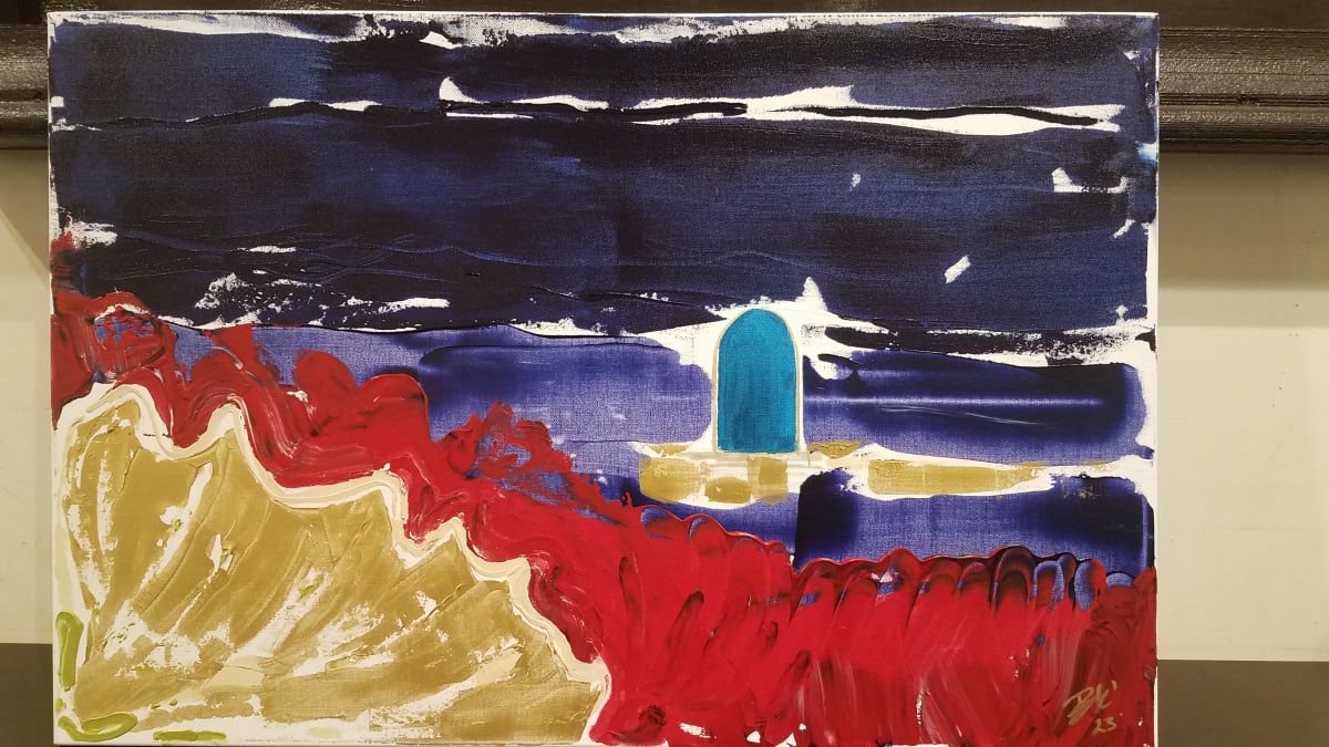 Red by Irene Bee Kain  Image: A Door at Sea leads anywhere you wish to be