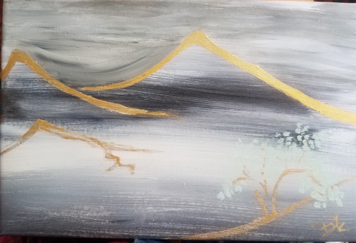 Foggy Gold by Irene Bee Kain 