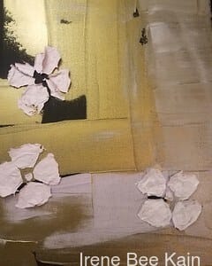 Brass Peonies by Irene Bee Kain 