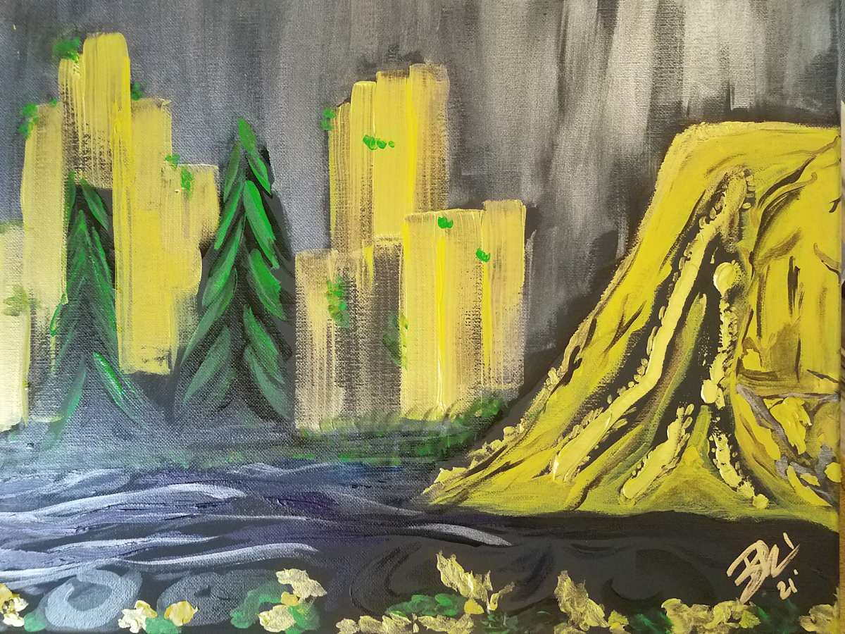 Chartreuse Forest, Image 1.