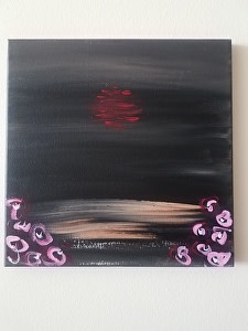 Dark Blood Moon by Irene Bee Kain 