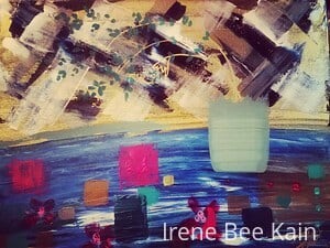 Flowers On The Bay by Irene Bee Kain  Image: Flowers on the Bay is in celebration of our Holidays,  heritage and the Bay's waters