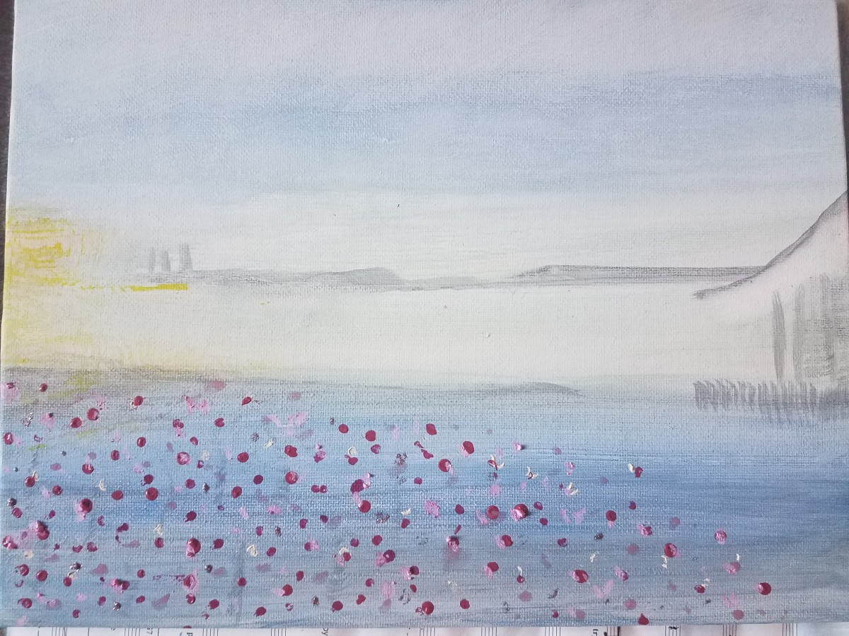 Lillies for Eddie by Irene Bee Kain 