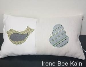 Holiday Pillows 2024 by Irene Bee Kain, Image 1.