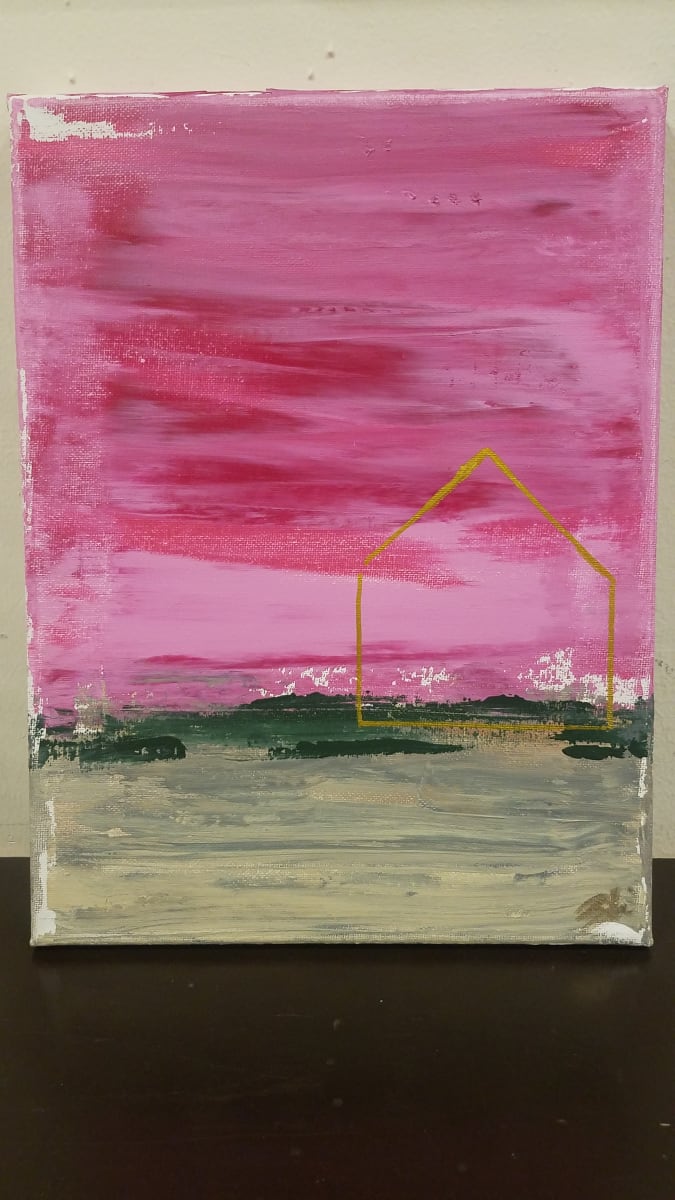 Pink House by Irene Bee Kain 