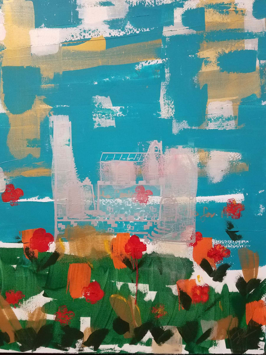 Poppy Castle by Irene Bee Kain 