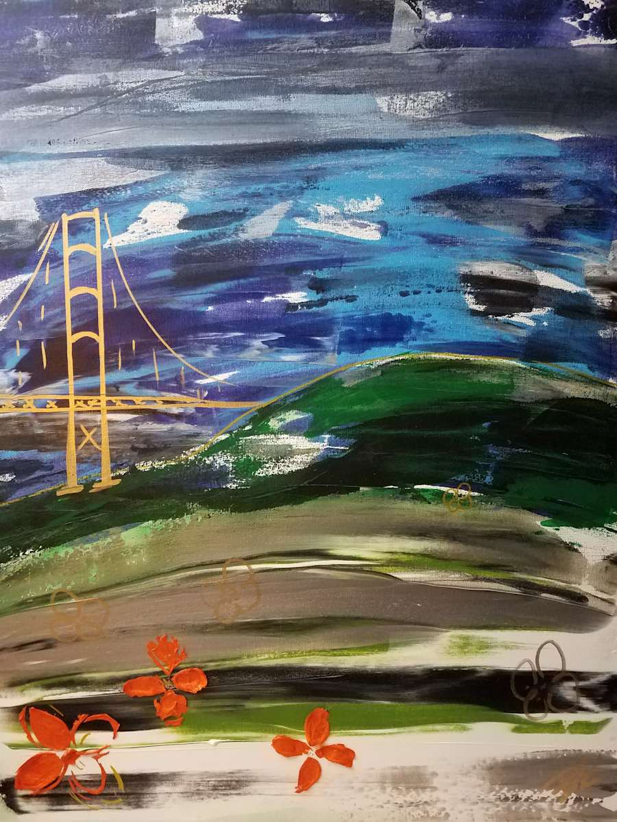 Marin Poppy by Irene Bee Kain, Image 1.