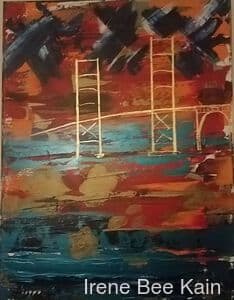 Red Bay by Irene Bee Kain  Image: Sunset at the Golden Gate