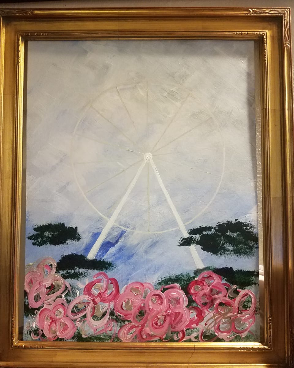 Rose Wheel by Irene Bee Kain 