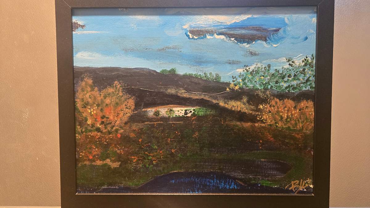Small TV Landscapes 1 by Irene Bee Kain, Image 1.