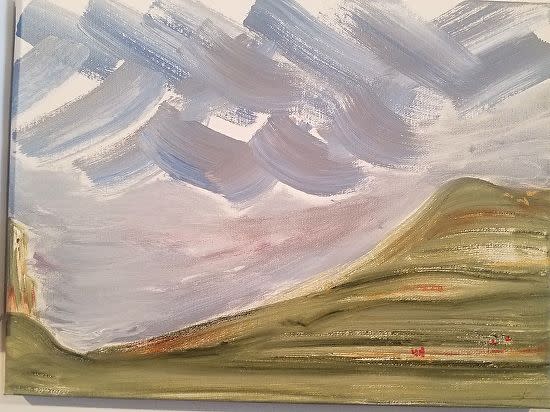 Peeks and Ridges by Irene Bee Kain 