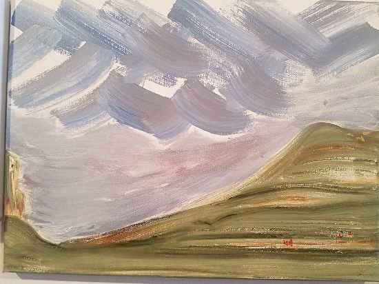 Peeks and Ridges by Irene Bee Kain, Image 1.