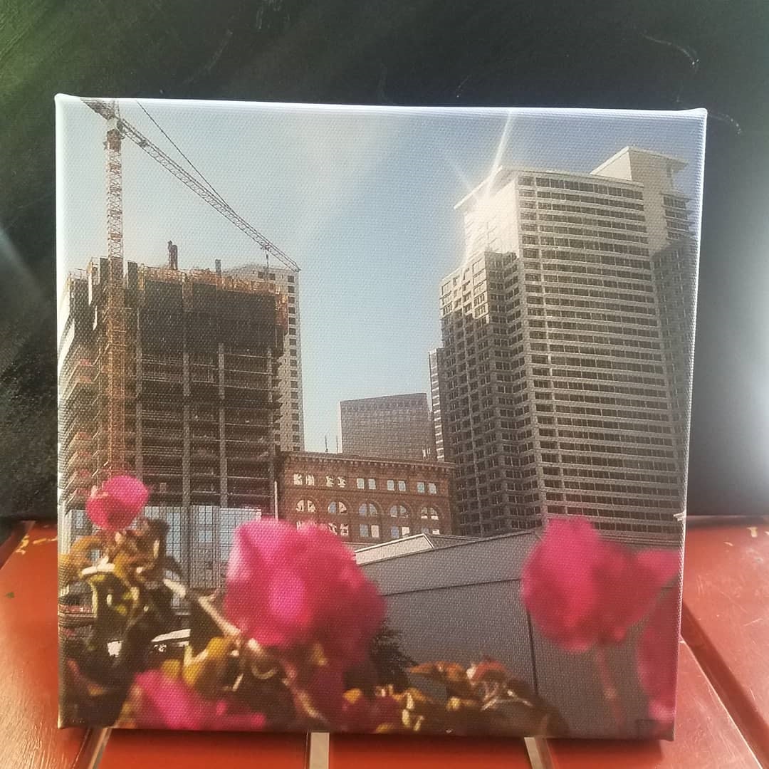 Yerba Buena Garden View by Irene Bee Kain 