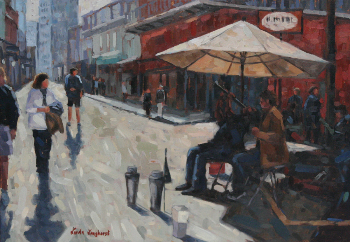 Doreen On Royal Street by Linda Langhorst 