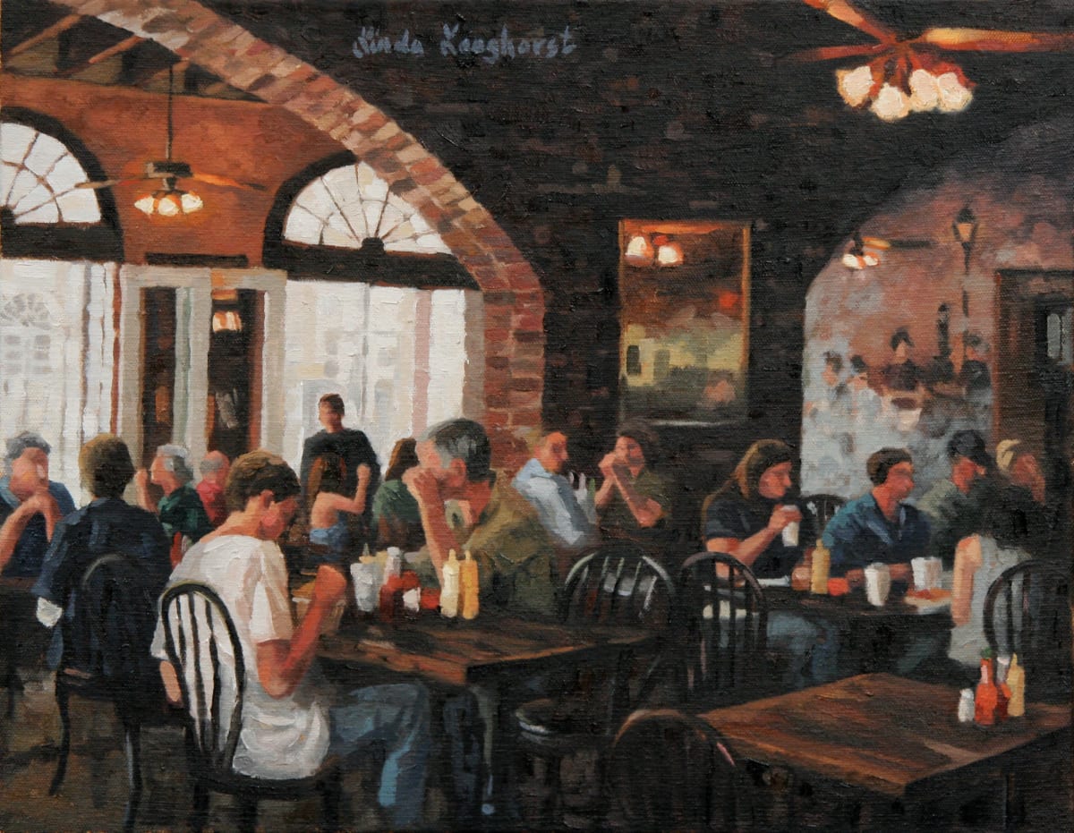 French Quarter Cafe by Linda Langhorst 