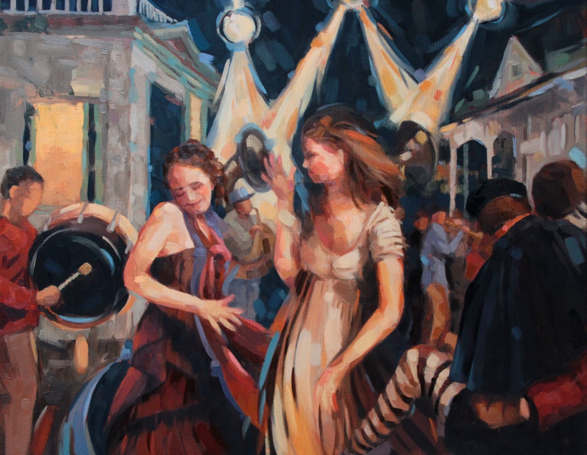Frenzy on Frenchman Street by Linda Langhorst 