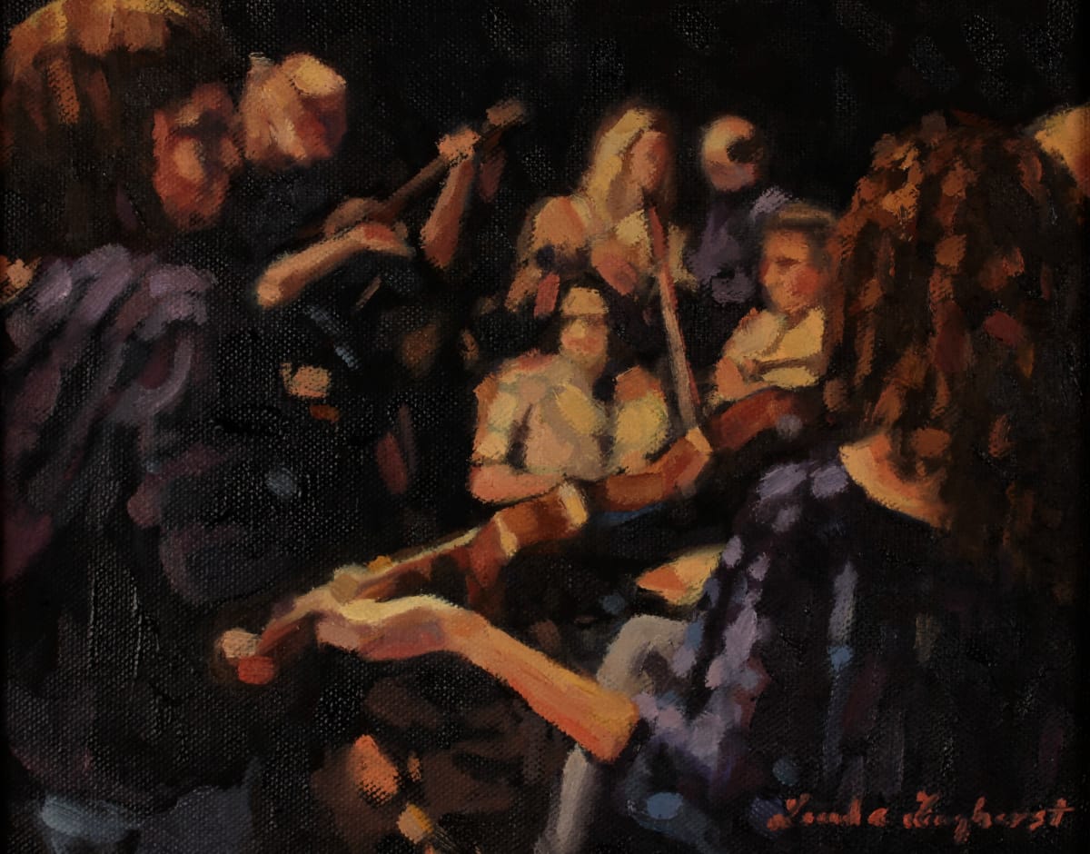 Full Moon Jam, Nashville by Linda Langhorst 