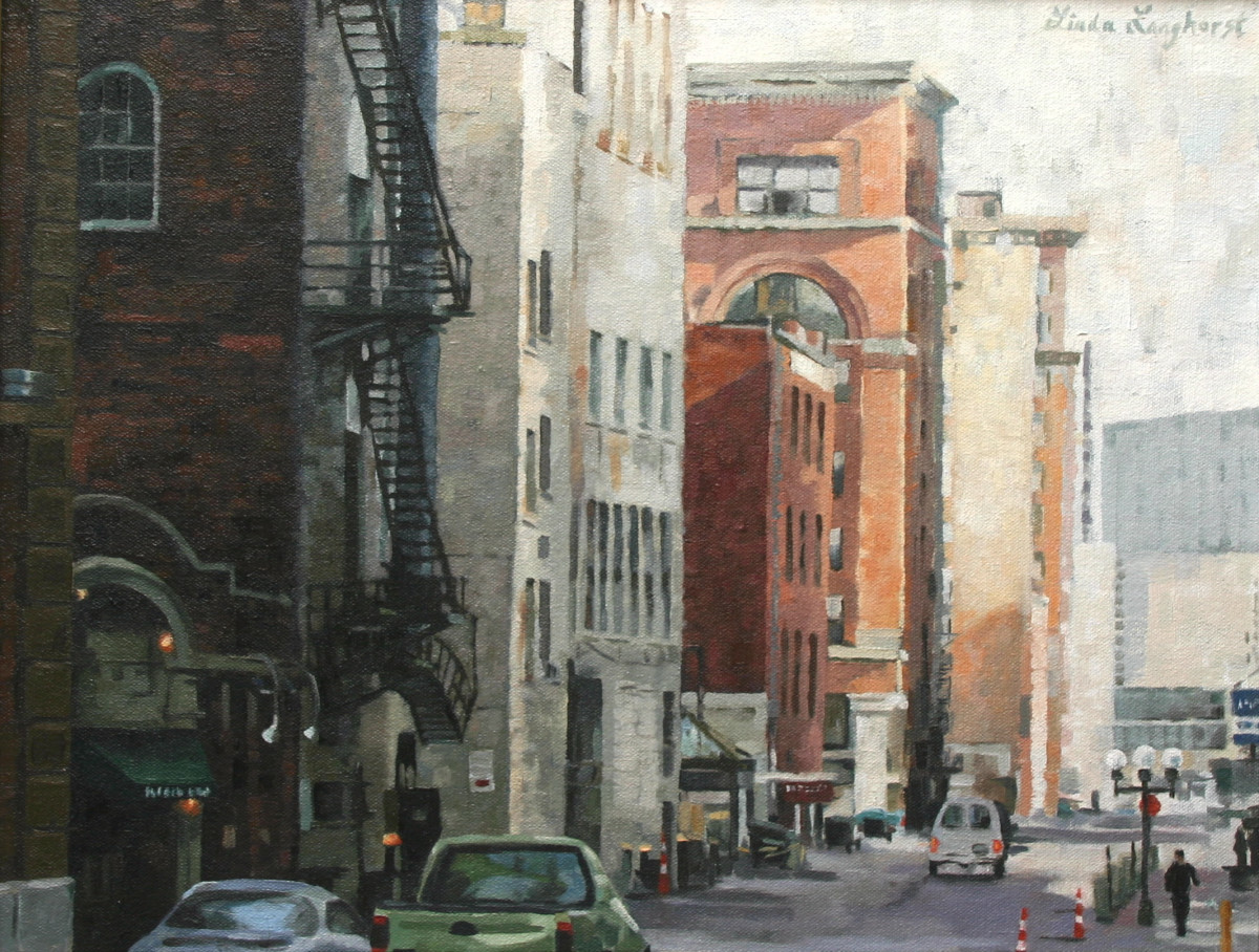 Ringside, Columbus Morning by Linda Langhorst 