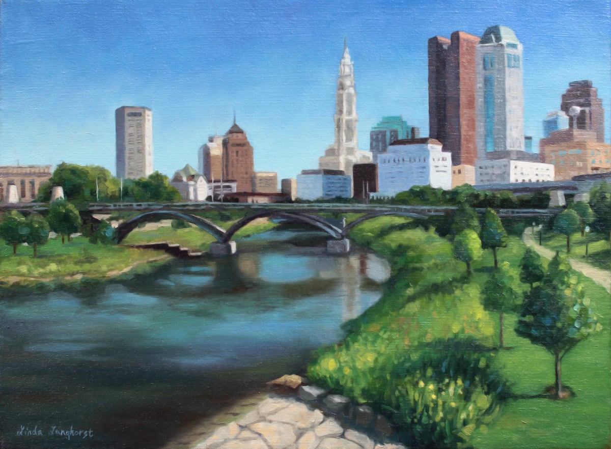 Scioto Morning by Linda Langhorst 