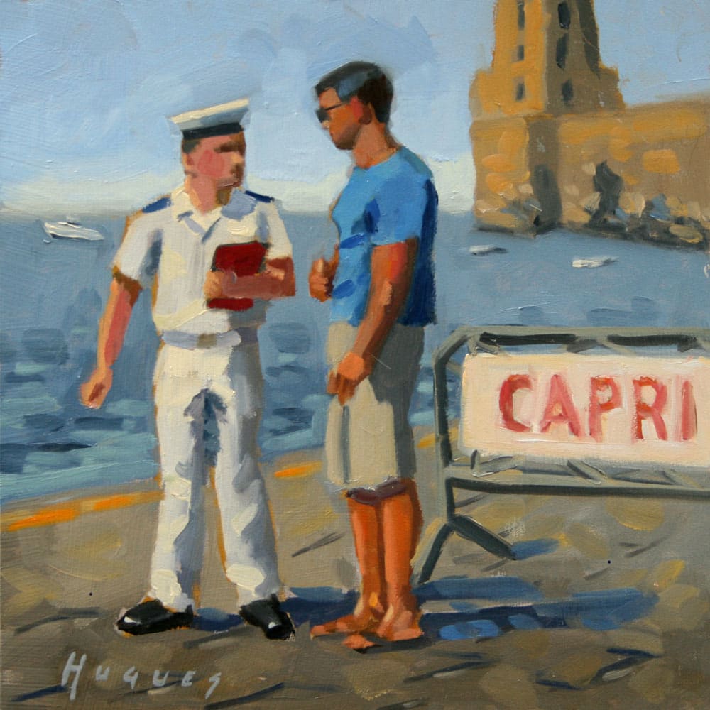 When's the Next Boat? - Positano by Linda Hugues 