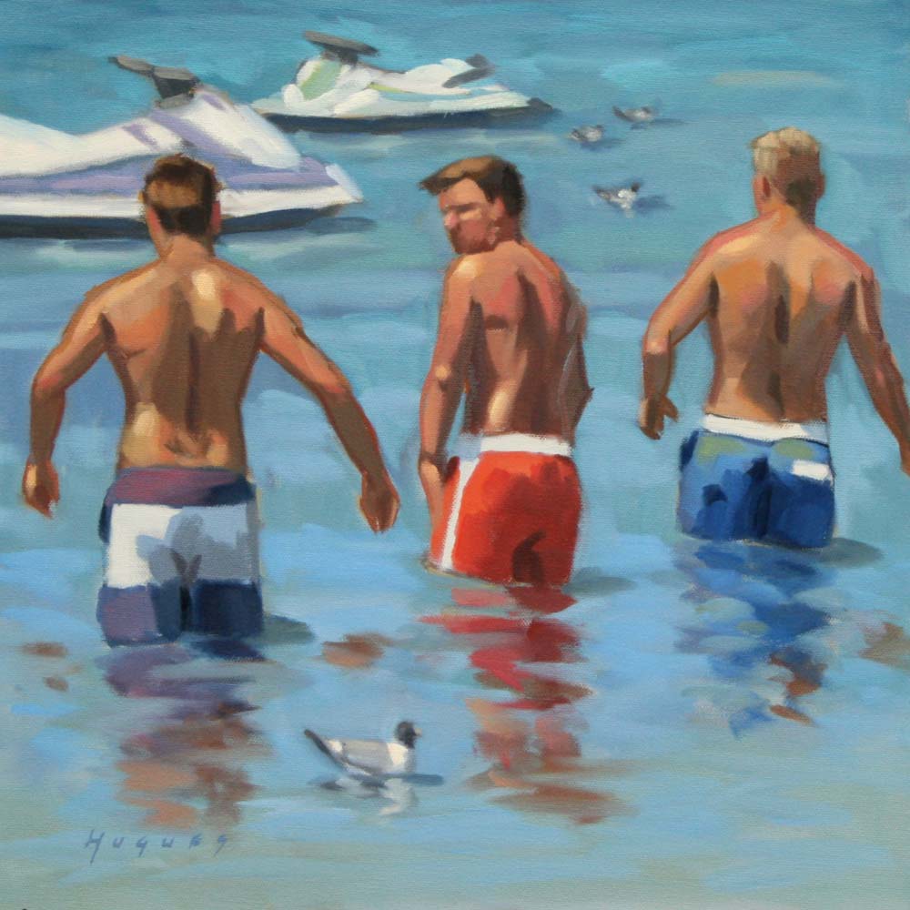 Hot Sun, Cold Water by Linda Hugues 