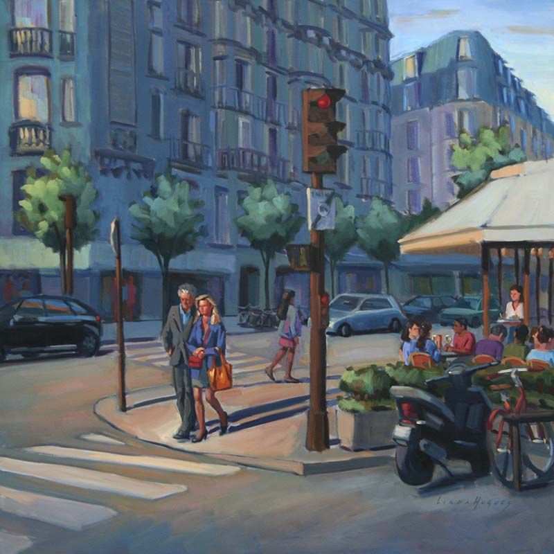 Late Light - Paris by Linda Hugues 