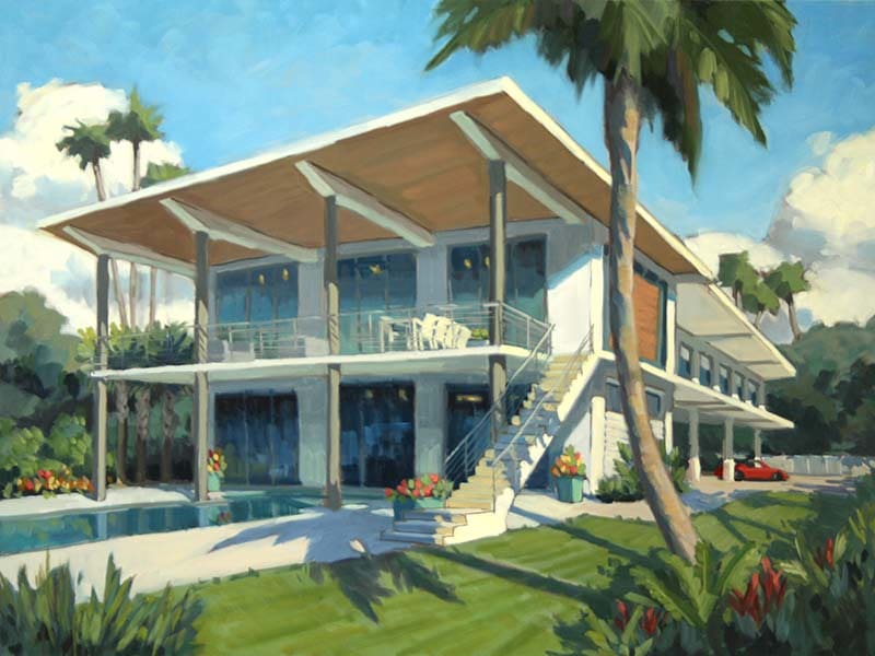"Sarasota Bay Paradise I" by Linda Hugues 