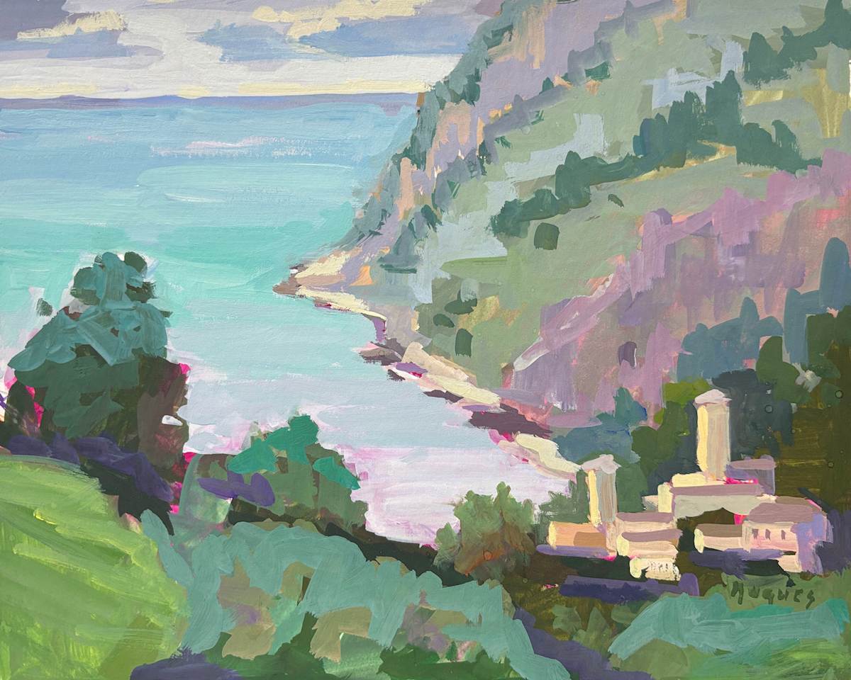 Monterosso Old Town - Cinque  Terre, Italy by Linda Hugues 