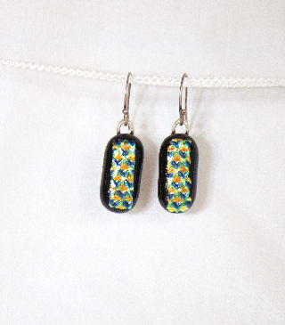 Harlequin Drop Earrings (short) 