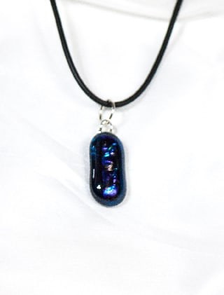 Night Sky Pendant - Galaxy by Nada Murphy 