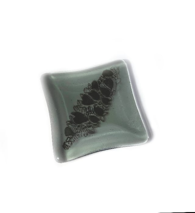 Banksia seed dish (clear grey) by Nada Murphy 