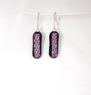 Harlequin Drop Earrings  ( long ) 