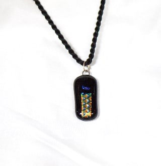 Harlequin Pendant Blueaccent, Image 1.