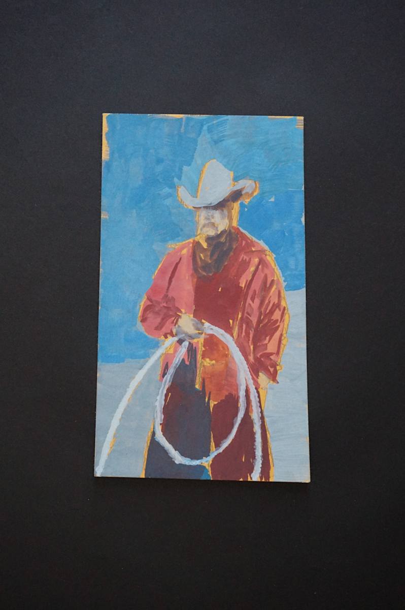 Cowboy with Rope by Eric Jones, Image 1.