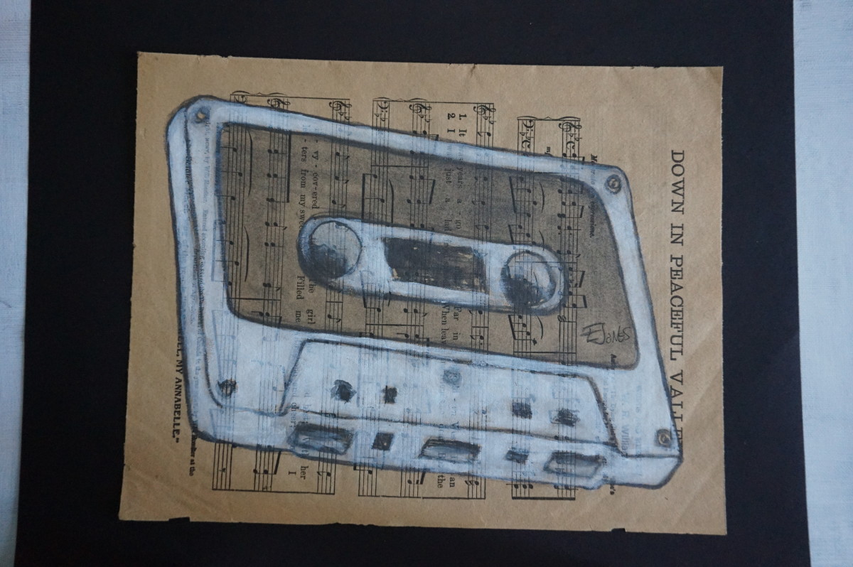 White Cassette by Eric Jones 