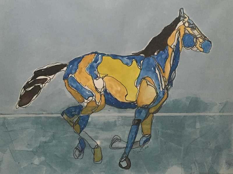 Running Horse by Eric Jones, Image 1.